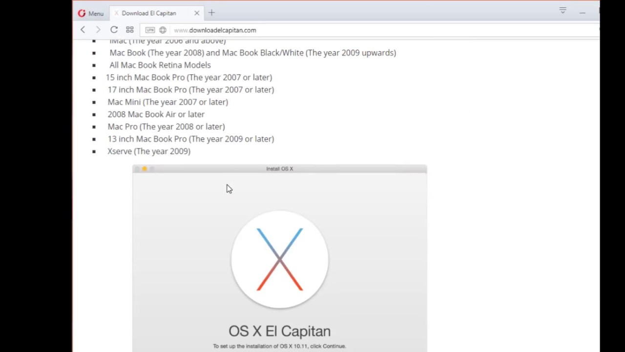 El Capitan 10.11.6 Dmg Download Windows 10